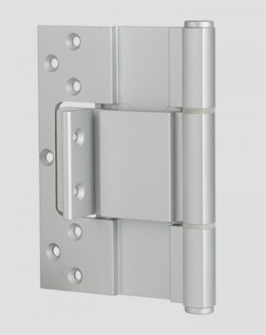 A171SNA - Aluminium Wide Throw Interfold Hinge - Wrap-around Face Fix