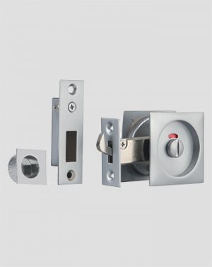 CLS622SC -  Square Cavity Sliding Door Privacy Indicator Lock