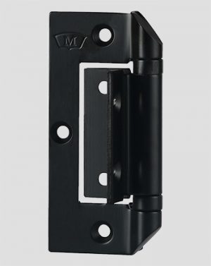 S263ALBLK - Stainless Steel 304 Anti-ligature Interfold Hinge - Wrap-around Face Fixing