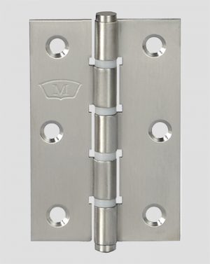 S279SSS - Stainless Steel 304 Grade Medium Duty Washered Butt Hinge 76x50x1.5mm Fixed Pin