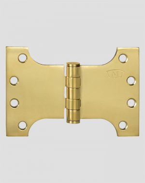 S290PVD - Stainless Steel 304 Grade Parliament Hinge Washered 100x175x3.5mm Fixed Pin
