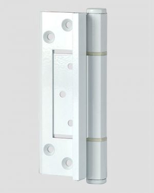 A13040WHT - Aluminium Frame-fold Interleaf Hinge - Concealed Face Fix