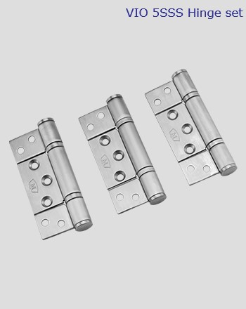 Stainless Steel Hinge, Pack of 12 Folding Door Hinge with 6