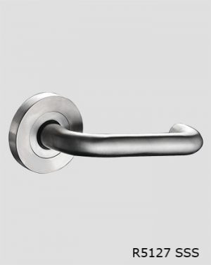 R5127 - Round Rosette Passage Set - #27 Lever