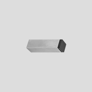 DS102 Wall Mounted Door Stop Square 75 x 20mm